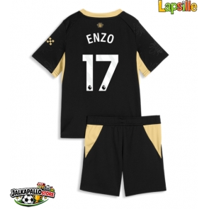 Manchester City Enzo Fernandez #17 Vieraspaita Lapsille 2026-27 Lyhythihainen (+ shortsit)